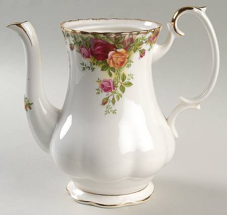 Old Country Roses Coffee Pot No Lid by Royal Albert
