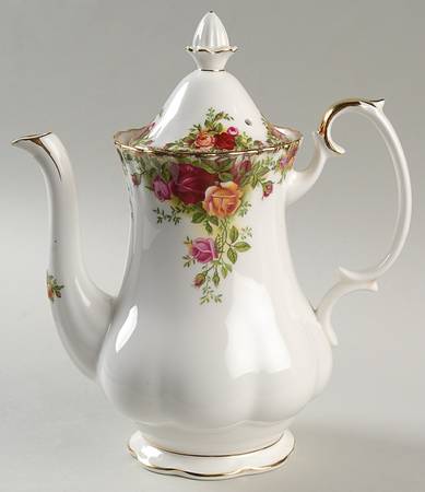 Old Country Roses Coffee Pot & Lid by Royal Albert
