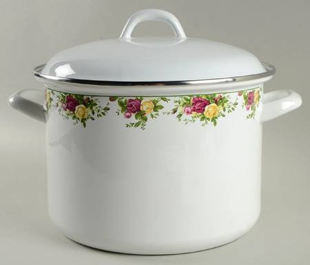 Old Country Roses Metal Bread Bin & Lid