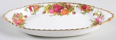 Old Country Roses Tray for Creamer & Open Sugar