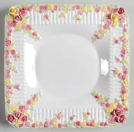 Old Country Roses Cottage Dessert Plate