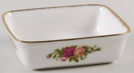 Old Country Roses Sweet Meat Dish 4"