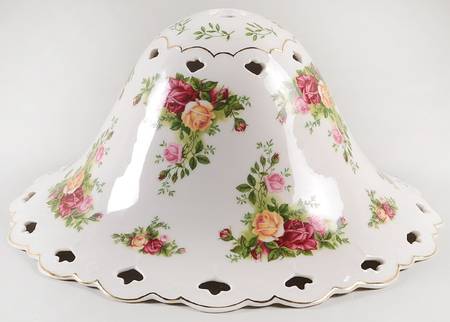 Old Country Roses Shade for 16" Electric Lamp