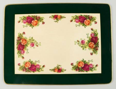 Old Country Roses Corkboard Placemat