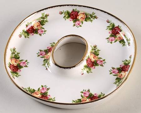 Old Country Roses "O" Candy Dish