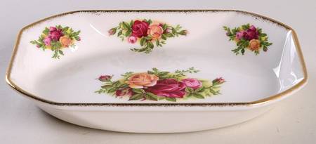 Old Country Roses 6" Rectangular Tray