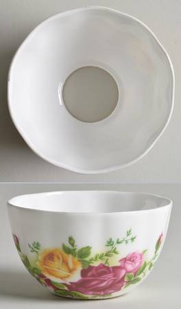 Old Country Roses Globe for (2 Piece) Tea Light Candleholder