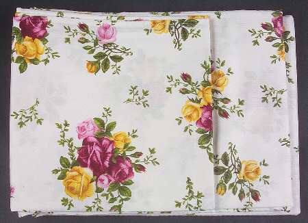 Old Country Roses 60" x 118" Rectangular Tablecloth