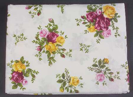 Old Country Roses 60" X 144" Rectangular Tablecloth