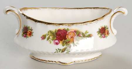 Old Country Roses Mini Oval Open Sugar Bowl