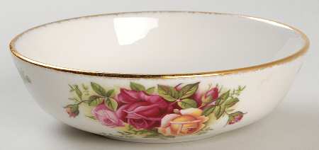 Old Country Roses Candy Dish-Open 5"