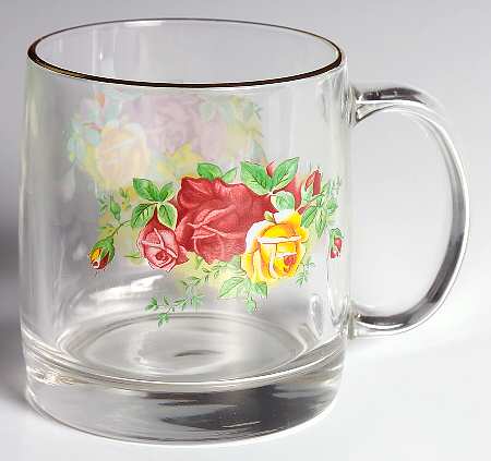 Old Country Roses Glassware Mug