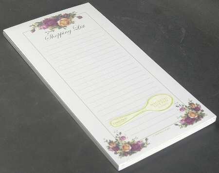 Old Country Roses Magnetic Shopping List Pad (Paper)