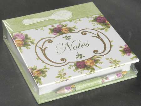 Old Country Roses Notepad Holder