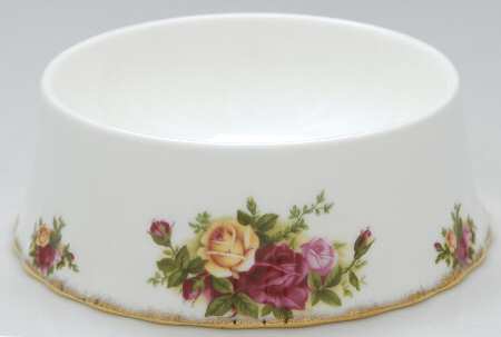 Old Country Roses Small Pet Bowl