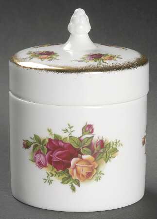 Old Country Roses 3" Round Box & Lid
