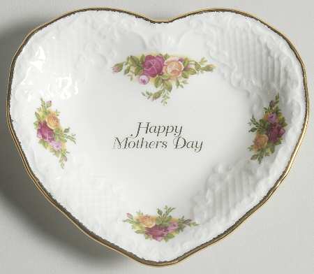 Old Country Roses Heart Shaped Dish