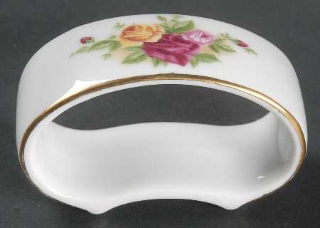 Old Country Roses Napkin Ring by Royal Albert