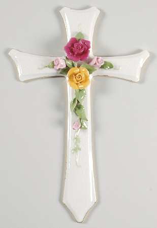 Old Country Roses 10" Classic Cross