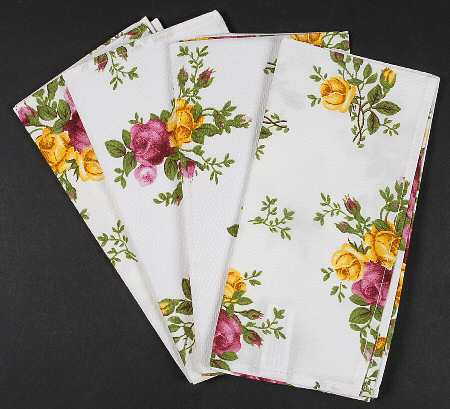Old Country Roses Cloth Napkin - Set of 4