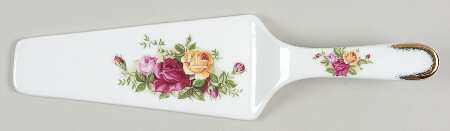 Old Country Roses Solid Ceramic Pie/Cake Server by Royal Albert