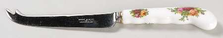 Old Country Roses Cheese Knife with Stainless Blade