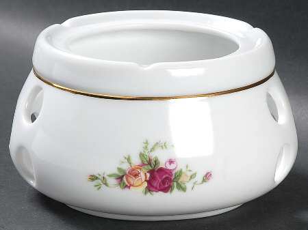 Old Country Roses China Warmer Stand by Royal Albert