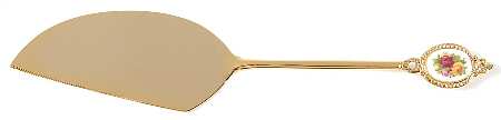 Old Country Roses Pie & Cake Server with Stainless Blade by Royal Albert