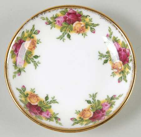 Old Country Roses Butter Pat