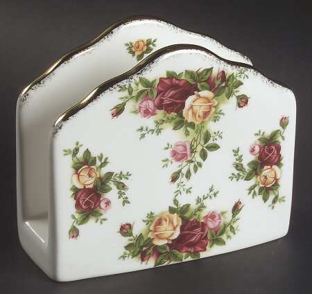 Old Country Roses Napkin Holder