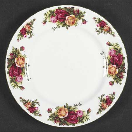 Old Country Roses Salad Plate