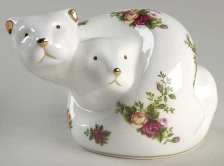 Old Country Roses Paperweight