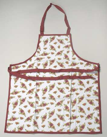 Old Country Roses Cloth Kitchen Apron