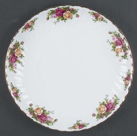 Old Country Roses Bread and Butter Bowl by Royal Albert