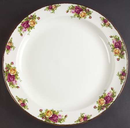 Old Country Roses 13" Chop Plate (Round Platter)