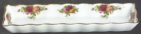 Old Country Roses Mint Dish by Royal Albert