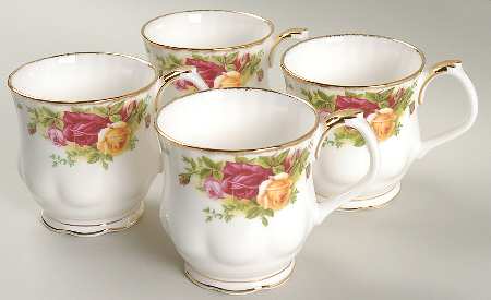 Old Country Roses Mug Motif 6 - Set of 4