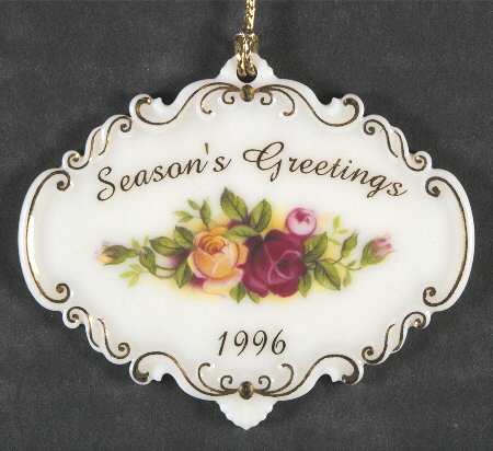 Old Country Roses Ornament by Royal Albert
