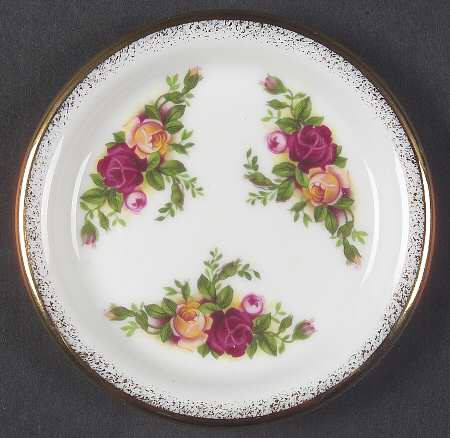 Old Country Roses Butter Pat by Royal Albert