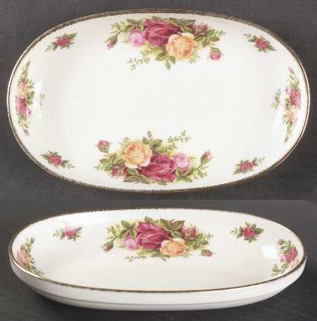 Old Country Roses Pickle Dish