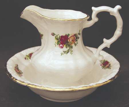 Old Country Roses 16 Oz Pitcher and Bowl Set by Royal Albert