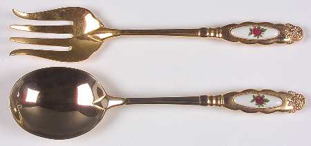 Old Country Roses Serving Set (Sesm1 & Sefm1) by Royal Albert