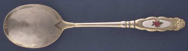 Old Country Roses Serving Spoon