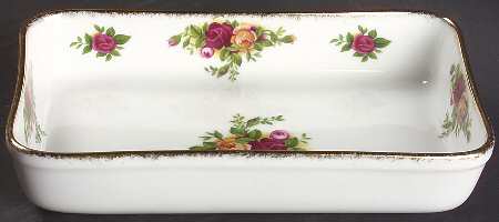 Old Country Roses Oblong Tray