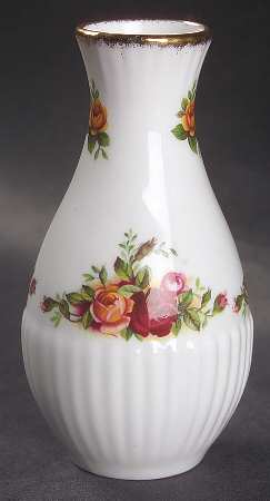 Old Country Roses 4" Bud Vase by Royal Albert