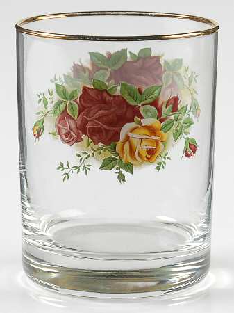 Old Country Roses 12 Oz Glassware Double Old Fashioned by Royal Albert