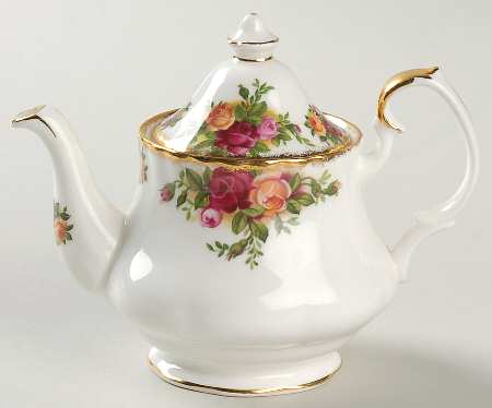 Old Country Roses Miniature Teapot & Lid by Royal Albert