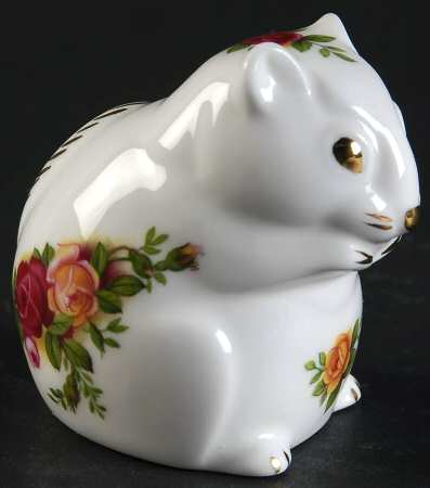 Old Country Roses Mouse Figurine