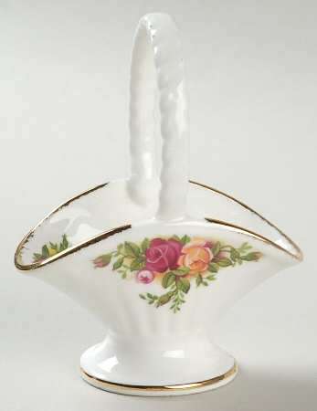 Old Country Roses Small Basket by Royal Albert