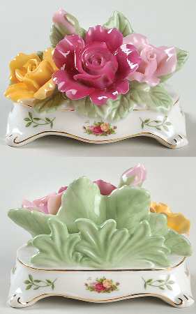 Old Country Roses Business Card Holder by Royal Albert